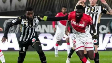 موعد مباراة موناكو و أنجيه في الدوري الفرنسي 2024-2025 والقنوات الناقلة